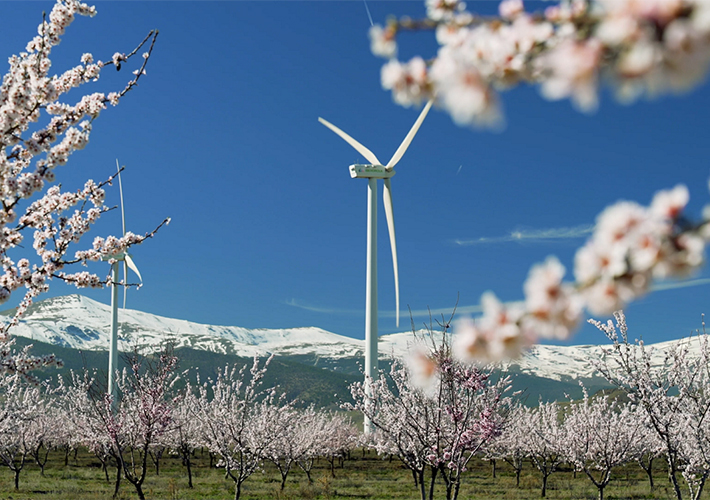 Foto Iberdrola inicia la construcción de un conjunto eólico de 79 MW entre Málaga y Sevilla, en Andalucía.